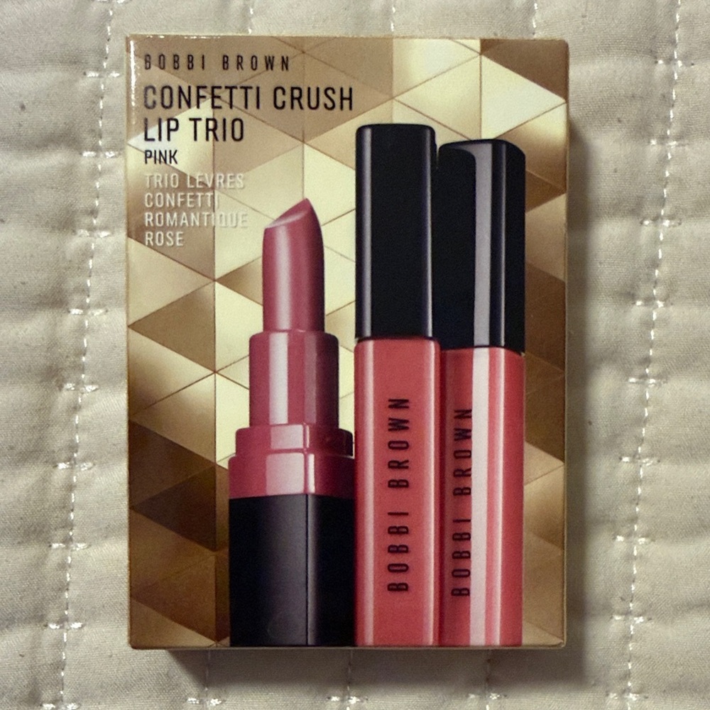 Bobbi Brown Confetti Crush Lip Trio - Romantic Rose